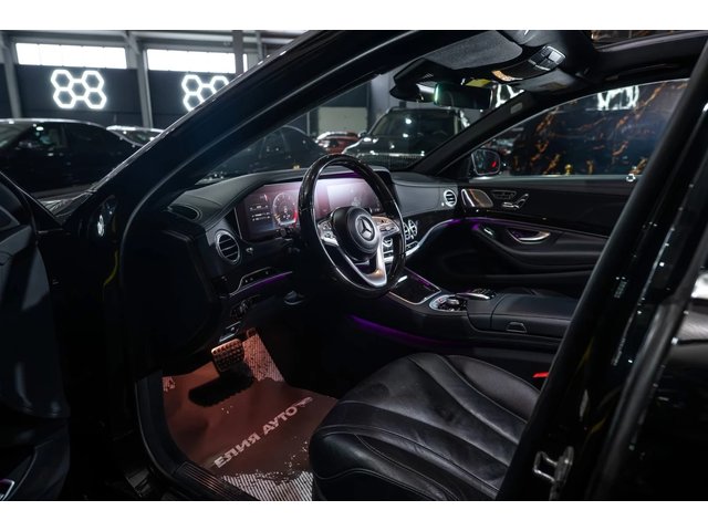 Mercedes-Benz S 560 LONG FACELIFT AMG LINE ПАНО BURM 3XTV ЛИЗИНГ 100% - автомобили, коли, обяви за нови и употребявани 10