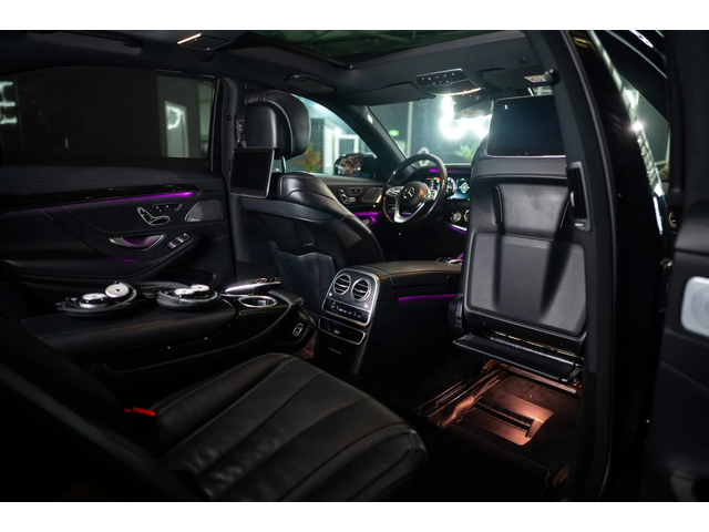 Mercedes-Benz S 560 LONG FACELIFT AMG LINE ПАНО BURM 3XTV ЛИЗИНГ 100% - автомобили, коли, обяви за нови и употребявани 13