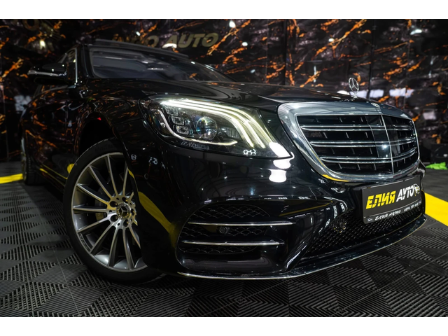 Mercedes-Benz S 560 LONG FACELIFT AMG LINE ПАНО BURM 3XTV ЛИЗИНГ 100% - автомобили, коли, обяви за нови и употребявани 2