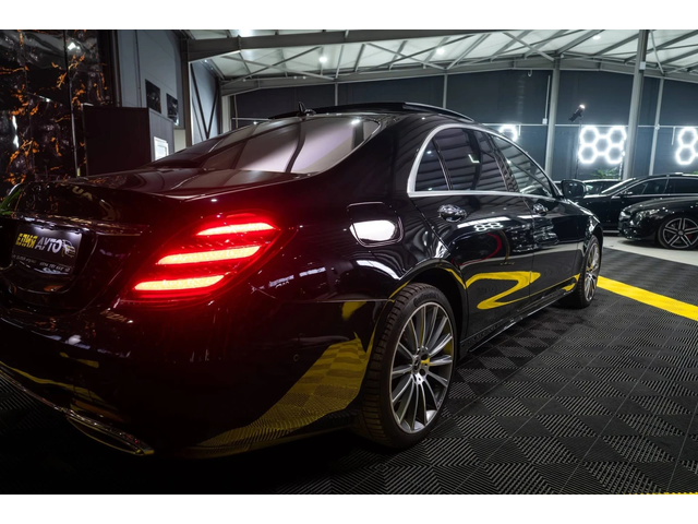 Mercedes-Benz S 560 LONG FACELIFT AMG LINE ПАНО BURM 3XTV ЛИЗИНГ 100% - автомобили, коли, обяви за нови и употребявани 7