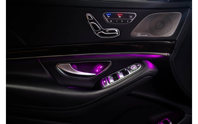 Mercedes-Benz S 560 LONG FACELIFT AMG LINE ПАНО BURM 3XTV ЛИЗИНГ 100% - автомобили, коли, обяви за нови и употребявани 9