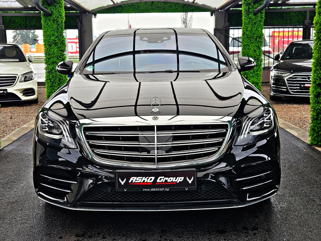 Mercedes-Benz S 560 AMG/4MATIC/TVx3/DISTR/CAMERA/МАСАЖ/ОБДУХ/ВАКУМ/LI - автомобили, коли, обяви за нови и употребявани 1