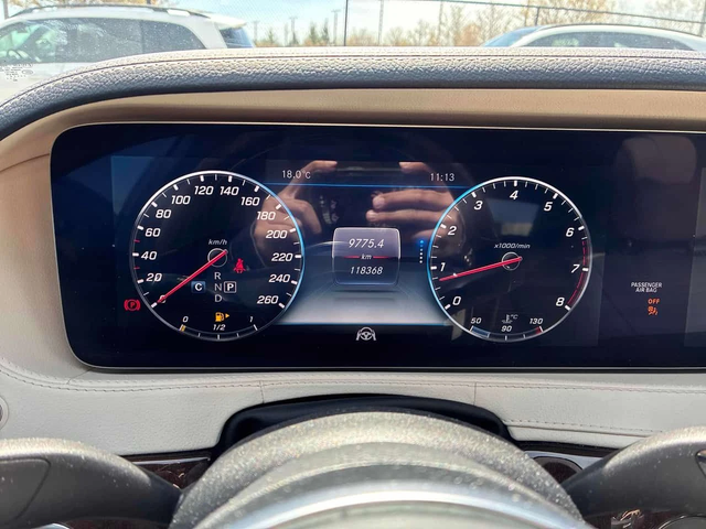Mercedes-Benz S 560 * ДИСТРОНИК* ОБДУХВАНЕ* КЛИП НА МОТОРА* - автомобили, коли, обяви за нови и употребявани 7