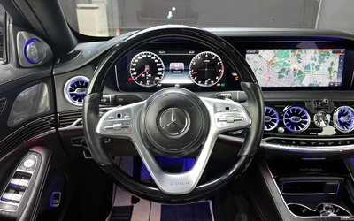 Mercedes-Benz S 560 MAYBACH* L* HUD* ОБДУХ* МАСАЖ - автомобили, коли, обяви за нови и употребявани 11