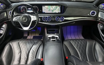 Mercedes-Benz S 560 MAYBACH* L* HUD* ОБДУХ* МАСАЖ - автомобили, коли, обяви за нови и употребявани 6
