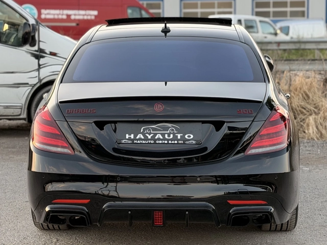 Mercedes-Benz S 560 4MATIC= LONG= BRABUS= 3XTV= DRIVER PACKAGE= - автомобили, коли, обяви за нови и употребявани 4