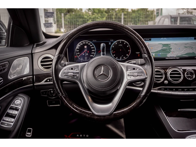 Mercedes-Benz S 560 4MATIC-РЕГИСТРИРАН-РЕАЛНИ КМ! - автомобили, коли, обяви за нови и употребявани 10