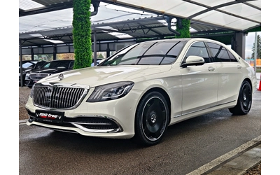 Mercedes-Benz S 560 ! L/4MAT/MAYBACH/TVx3/DISTR/ВАКУМ/PANO/ОБДУХ/BURME - автомобили, коли, обяви за нови и употребявани 0