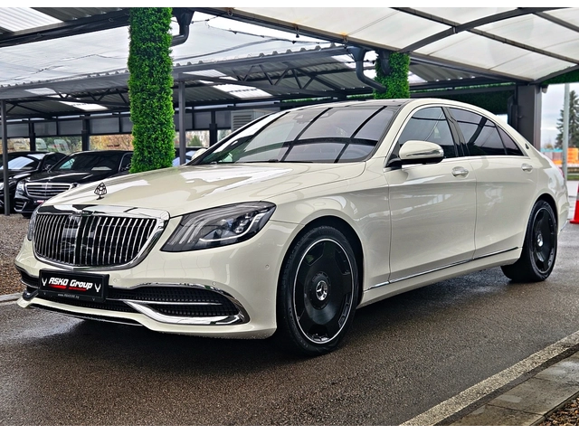 Mercedes-Benz S 560 ! L/4MAT/MAYBACH/TVx3/DISTR/ВАКУМ/PANO/ОБДУХ/BURME - автомобили, коли, обяви за нови и употребявани 0