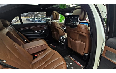 Mercedes-Benz S 560 ! L/4MAT/MAYBACH/TVx3/DISTR/ВАКУМ/PANO/ОБДУХ/BURME - автомобили, коли, обяви за нови и употребявани 11