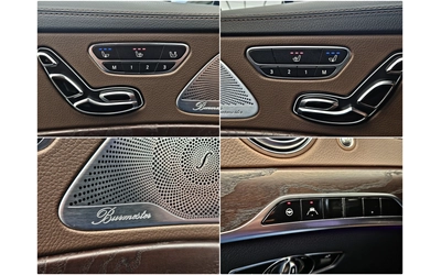 Mercedes-Benz S 560 ! L/4MAT/MAYBACH/TVx3/DISTR/ВАКУМ/PANO/ОБДУХ/BURME - автомобили, коли, обяви за нови и употребявани 14