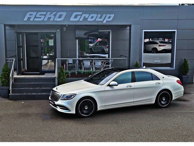 Mercedes-Benz S 560 ! L/4MAT/MAYBACH/TVx3/DISTR/ВАКУМ/PANO/ОБДУХ/BURME - автомобили, коли, обяви за нови и употребявани 16