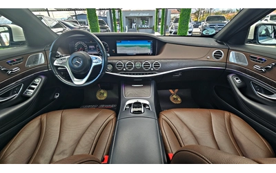Mercedes-Benz S 560 ! L/4MAT/MAYBACH/TVx3/DISTR/ВАКУМ/PANO/ОБДУХ/BURME - автомобили, коли, обяви за нови и употребявани 7