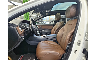 Mercedes-Benz S 560 ! L/4MAT/MAYBACH/TVx3/DISTR/ВАКУМ/PANO/ОБДУХ/BURME - автомобили, коли, обяви за нови и употребявани 8