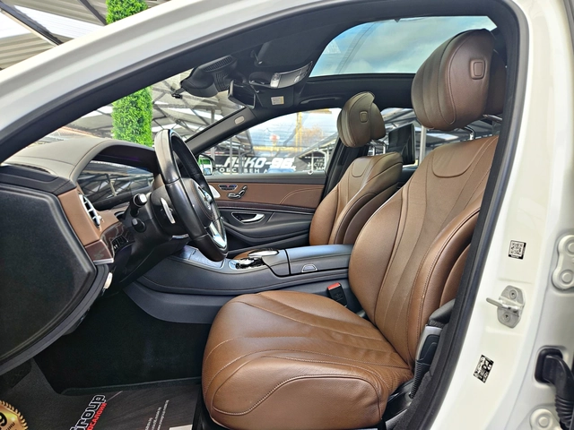 Mercedes-Benz S 560 ! L/4MAT/MAYBACH/TVx3/DISTR/ВАКУМ/PANO/ОБДУХ/BURME - автомобили, коли, обяви за нови и употребявани 8