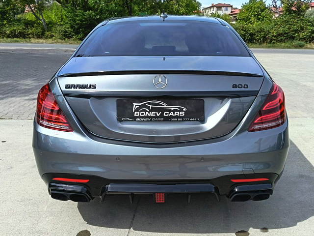 Mercedes-Benz S 560 *FULL BRABUS-PACK LONG 9G PANORAMA KEYLESS* - автомобили, коли, обяви за нови и употребявани 5