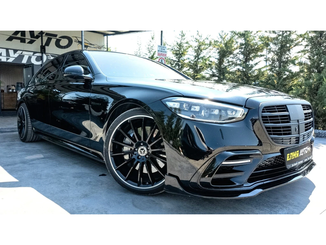 Mercedes-Benz S 580 4MATIC FULL BRABUS PACK ПАНОРАМА ЛИЗИНГ 100% - автомобили, коли, обяви за нови и употребявани 0