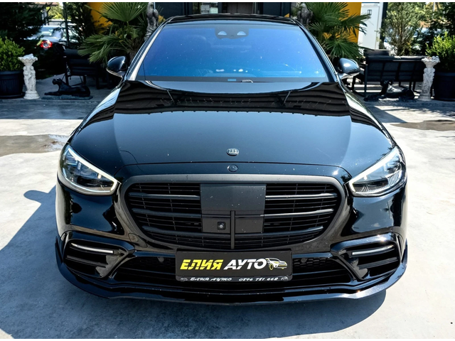 Mercedes-Benz S 580 4MATIC FULL BRABUS PACK ПАНОРАМА ЛИЗИНГ 100% - автомобили, коли, обяви за нови и употребявани 2