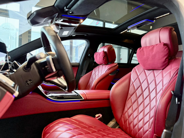 Mercedes-Benz S 580 E* AMG* 4Matic* Подгрев* Обдух* Burm* Лизинг - автомобили, коли, обяви за нови и употребявани 7