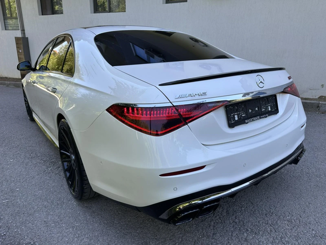 Mercedes-Benz S 580 / S63 OPTIC / LONG / 27000км - автомобили, коли, обяви за нови и употребявани 4