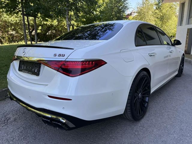 Mercedes-Benz S 580 / S63 OPTIC / LONG / 27000км - автомобили, коли, обяви за нови и употребявани 6