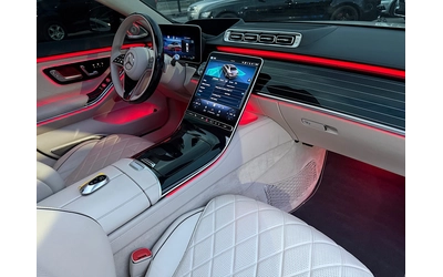 Mercedes-Benz S 580 MAYBACH-LONG-3D BURMESTER-VAKUM-MONITORI-360K-FULL - автомобили, коли, обяви за нови и употребявани 11