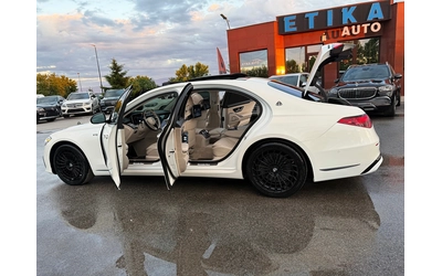 Mercedes-Benz S 580 MAYBACH-LONG-3D BURMESTER-VAKUM-MONITORI-360K-FULL - автомобили, коли, обяви за нови и употребявани 12