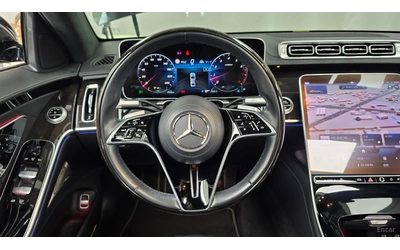 Mercedes-Benz S 580 LONG 4MATIC* HUD* МОНИТОРИ* МАСАЖИ* 360 - автомобили, коли, обяви за нови и употребявани 10