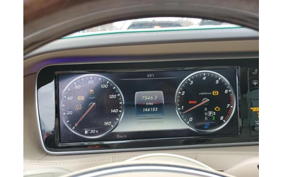 Mercedes-Benz S 600 4MATIC* КОжа* Подгрев* Обдухване* Кейлес* МАСАЖИ* - автомобили, коли, обяви за нови и употребявани 8