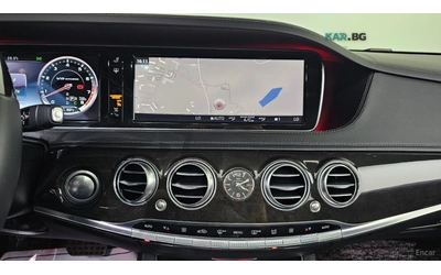 Mercedes-Benz S 63 AMG 4MATIC* HUD* 360* КОЖА* ОБДУХВ* ПАНО - автомобили, коли, обяви за нови и употребявани 13