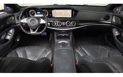 Mercedes-Benz S 63 AMG 4MATIC* КОЖА* НАВИ* ПАНО* 360 - автомобили, коли, обяви за нови и употребявани 4