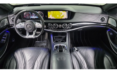 Mercedes-Benz S 63 AMG 4MATIC+ * HUD* МОНИТОРИ* МАСАЖИ* 360 - автомобили, коли, обяви за нови и употребявани 5