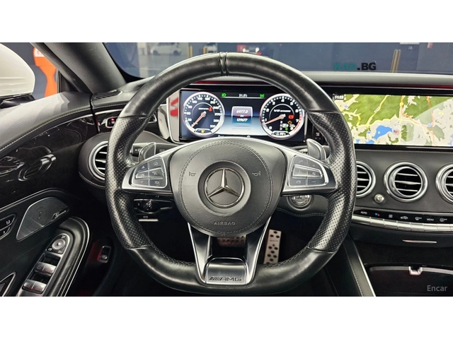 Mercedes-Benz S 63 AMG 4MATIC COUPE* 360* HUD* КОЖА* ОБДУХВ* НАВИ - автомобили, коли, обяви за нови и употребявани 10