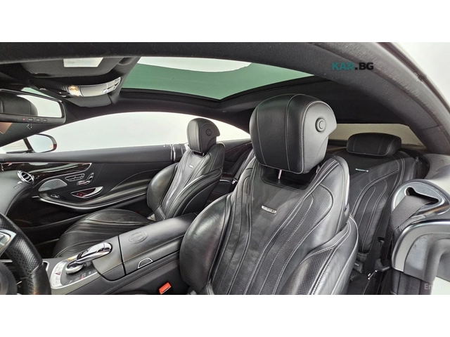 Mercedes-Benz S 63 AMG 4MATIC COUPE* 360* HUD* КОЖА* ОБДУХВ* НАВИ - автомобили, коли, обяви за нови и употребявани 15
