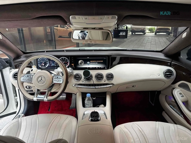 Mercedes-Benz S 63 AMG 4MATIC COUPE* КОЖА* ОБДУХВ* МАСАЖИ* 360 - автомобили, коли, обяви за нови и употребявани 3