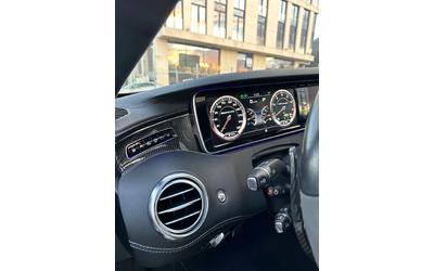 Mercedes-Benz S 63 AMG Brabus Carbon 360 HUD NIGHT VISION TV Швейцария - автомобили, коли, обяви за нови и употребявани 7