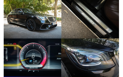 Mercedes-Benz S 63 AMG LONG| DESIGNO| BURMESTER| CARBON CERAMIC| TV| FULL - автомобили, коли, обяви за нови и употребявани 12