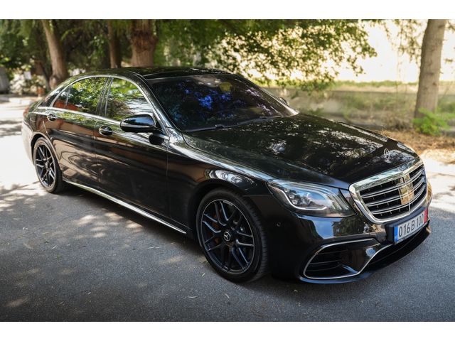 Mercedes-Benz S 63 AMG LONG| DESIGNO| BURMESTER| CARBON CERAMIC| TV| FULL - автомобили, коли, обяви за нови и употребявани 1