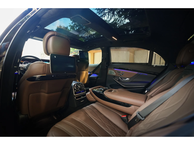 Mercedes-Benz S 63 AMG LONG| DESIGNO| BURMESTER| CARBON CERAMIC| TV| FULL - автомобили, коли, обяви за нови и употребявани 9