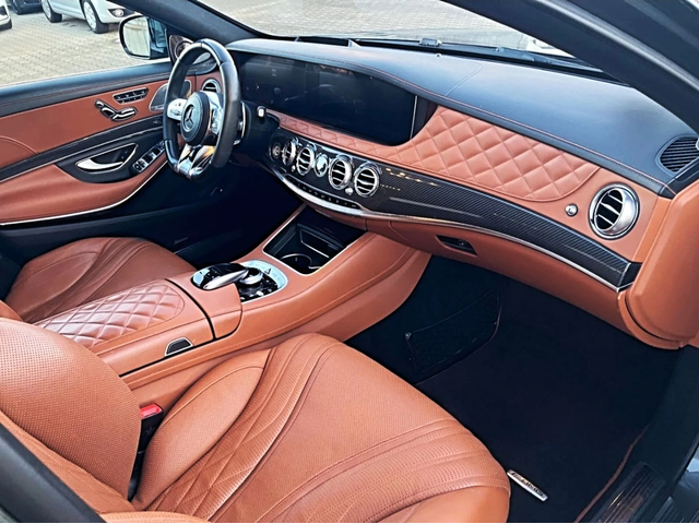 Mercedes-Benz S 63 AMG Очакван внос Mercedes S63 AMG Chauffeur* DESIGNO L - автомобили, коли, обяви за нови и употребявани 8