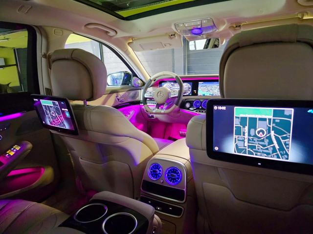 Mercedes-Benz S 63 AMG Mercedes-Benz S63 AMG* 4M* 3xTV* BURM* PANO* NIGHT - автомобили, коли, обяви за нови и употребявани 16