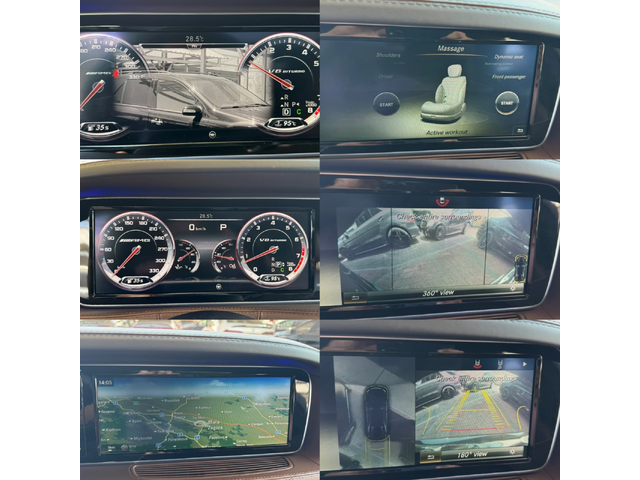 Mercedes-Benz S 63 AMG 4MAT#LONG#FACE#DESIGNO#3D-BURM#FULL FULL - автомобили, коли, обяви за нови и употребявани 15