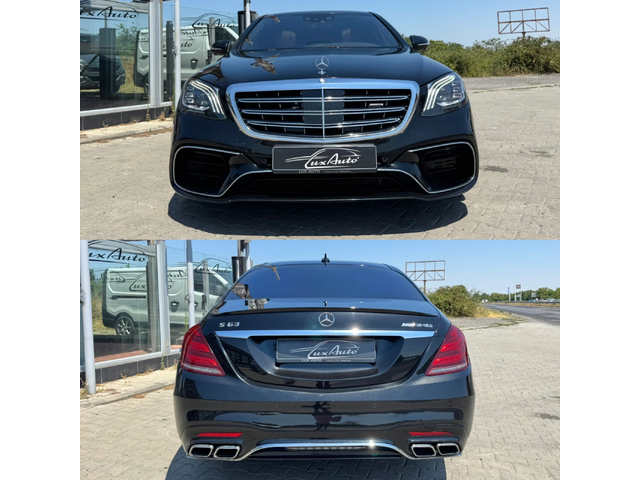 Mercedes-Benz S 63 AMG 4MAT#LONG#FACE#DESIGNO#3D-BURM#FULL FULL - автомобили, коли, обяви за нови и употребявани 5