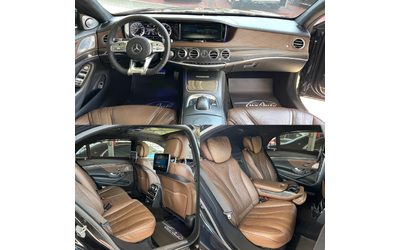 Mercedes-Benz S 63 AMG 4MAT#LONG#FACE#DESIGNO#3D-BURM#FULL FULL - автомобили, коли, обяви за нови и употребявани 6