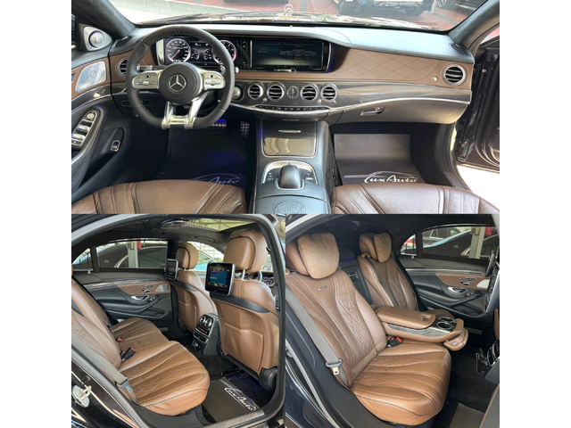 Mercedes-Benz S 63 AMG 4MAT#LONG#FACE#DESIGNO#3D-BURM#FULL FULL - автомобили, коли, обяви за нови и употребявани 6