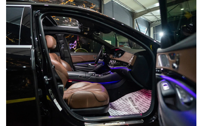 Mercedes-Benz S 63 AMG CARBON CERAMIC DESIGNO BURM ПАНО 3XTV ЛИЗИНГ 100% - автомобили, коли, обяви за нови и употребявани 12