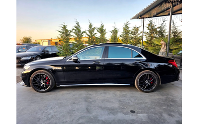 Mercedes-Benz S 63 AMG LONG 4 MATIC 3XTV ПАНОРАМА БЯЛА КОЖА ЛИЗИНГ 100% - автомобили, коли, обяви за нови и употребявани 10