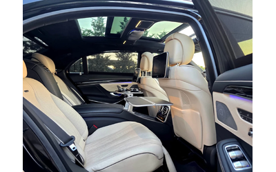 Mercedes-Benz S 63 AMG LONG 4 MATIC 3XTV ПАНОРАМА БЯЛА КОЖА ЛИЗИНГ 100% - автомобили, коли, обяви за нови и употребявани 15