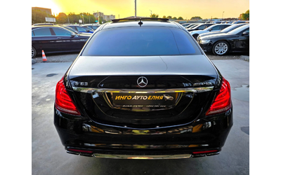 Mercedes-Benz S 63 AMG LONG 4 MATIC 3XTV ПАНОРАМА БЯЛА КОЖА ЛИЗИНГ 100% - автомобили, коли, обяви за нови и употребявани 7