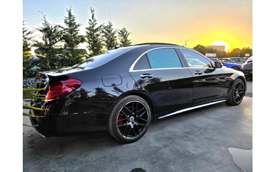 Mercedes-Benz S 63 AMG LONG 4 MATIC 3XTV ПАНОРАМА БЯЛА КОЖА ЛИЗИНГ 100% - автомобили, коли, обяви за нови и употребявани 9
